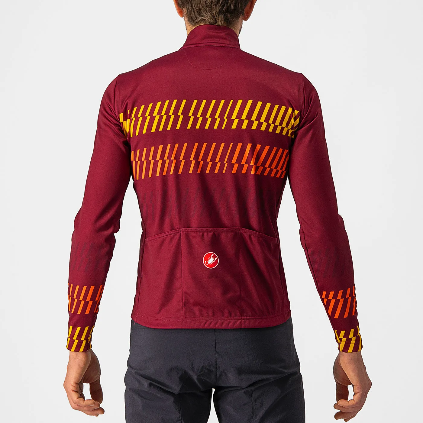 Maglia maniche lunghe Castelli Unlimited Thermal - Bordeaux