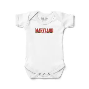 Maryland Terrapins Wordmark Bodysuit