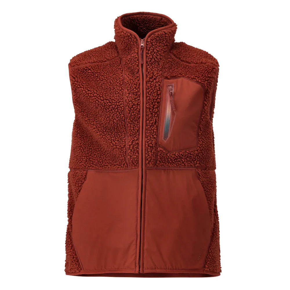 Mascot® Mens Customised Pile Gilet With Zipper