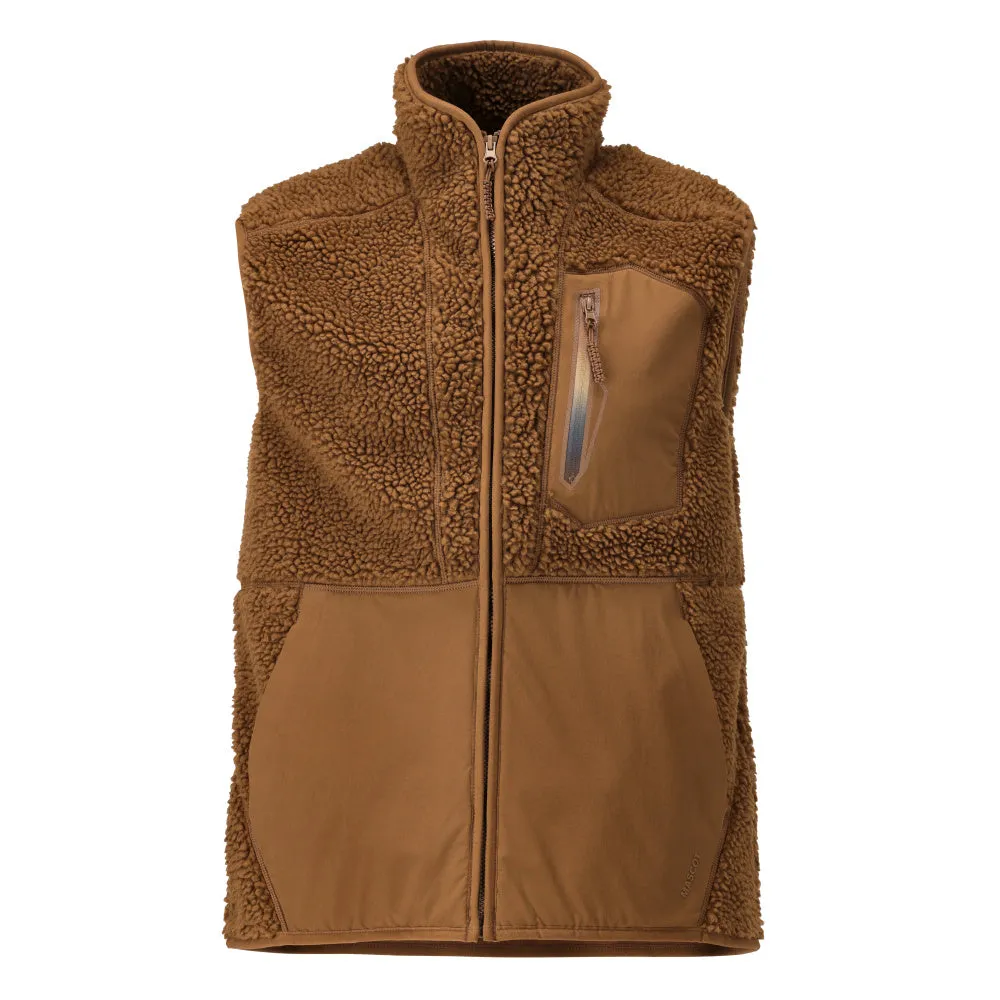 Mascot® Mens Customised Pile Gilet With Zipper