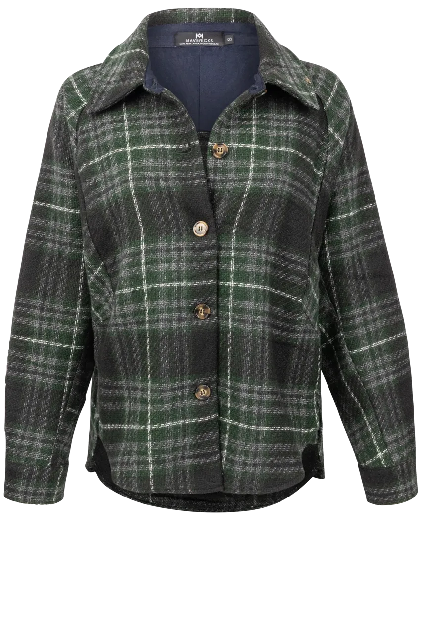 Maverick's Forest Flannel Shacket