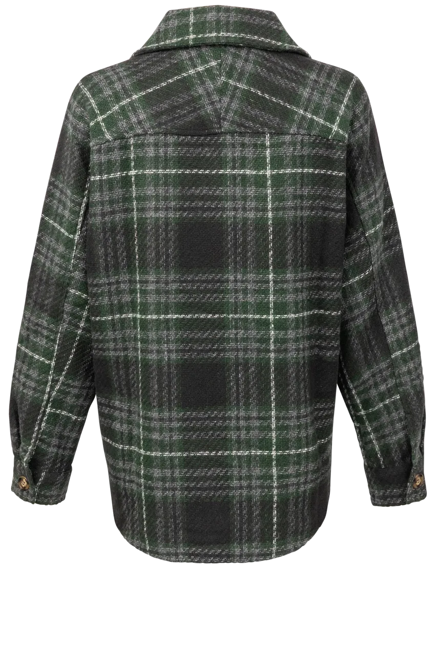 Maverick's Forest Flannel Shacket