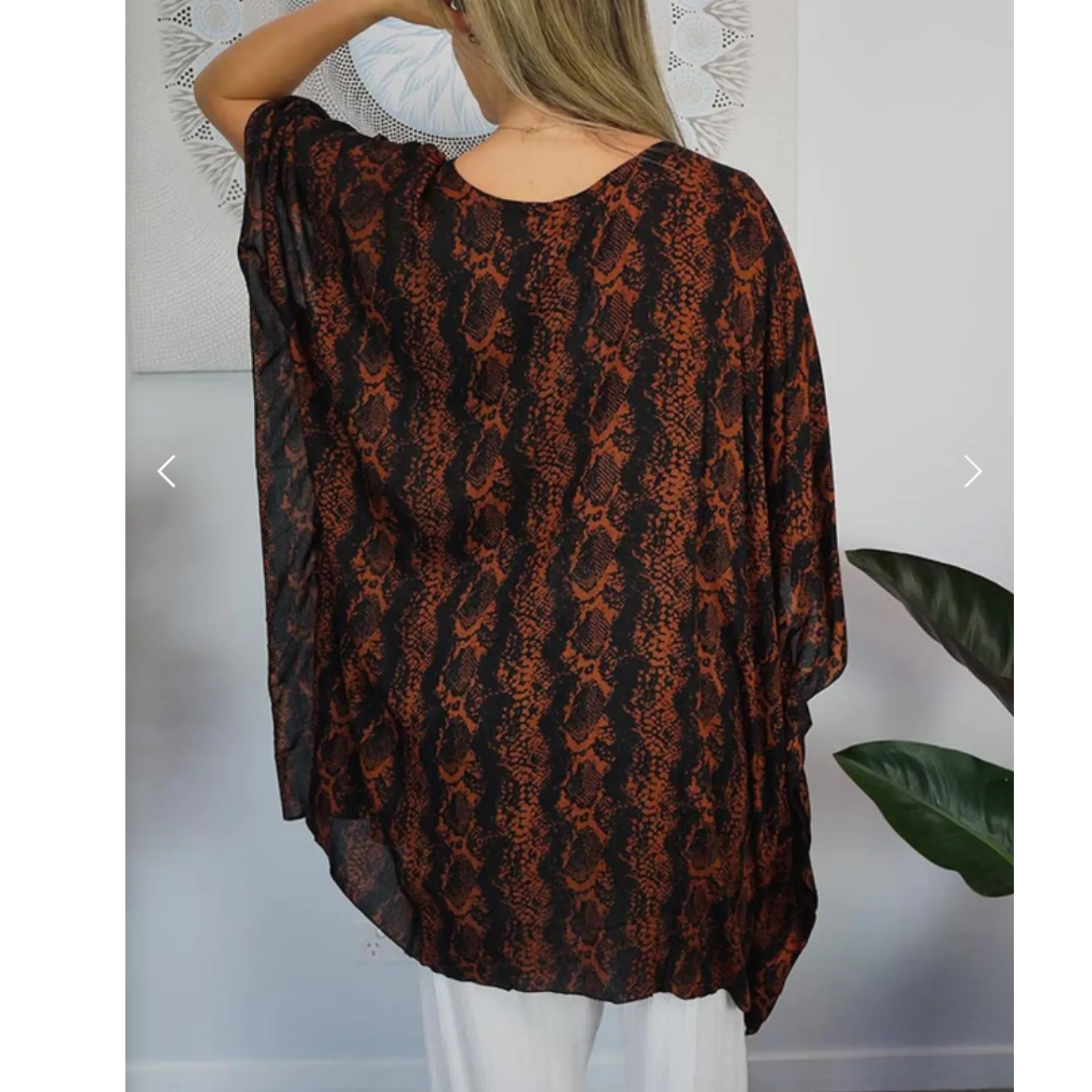 Maya Top Tunic Kaftan  14-26