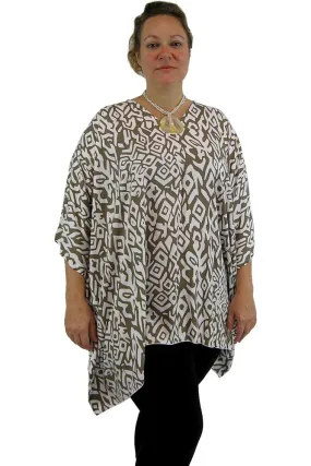 Maya  Tunic Kaftan – OSFA, Effortless Boho Luxury