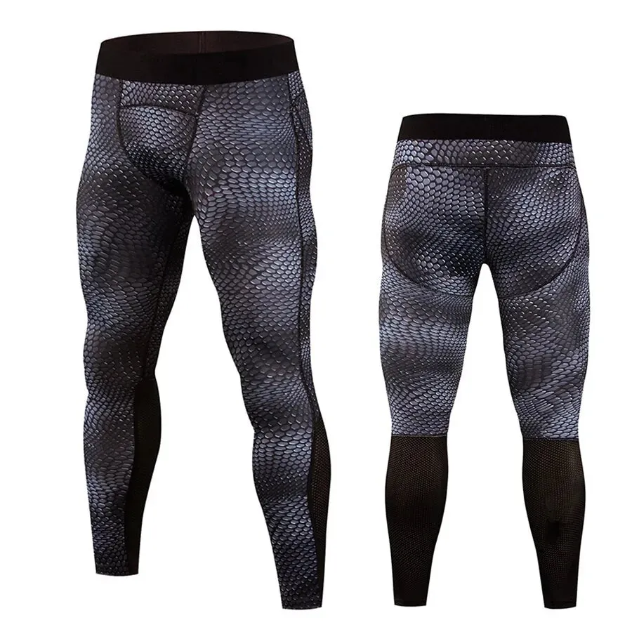 Men's Fitness Gym Running Leggings