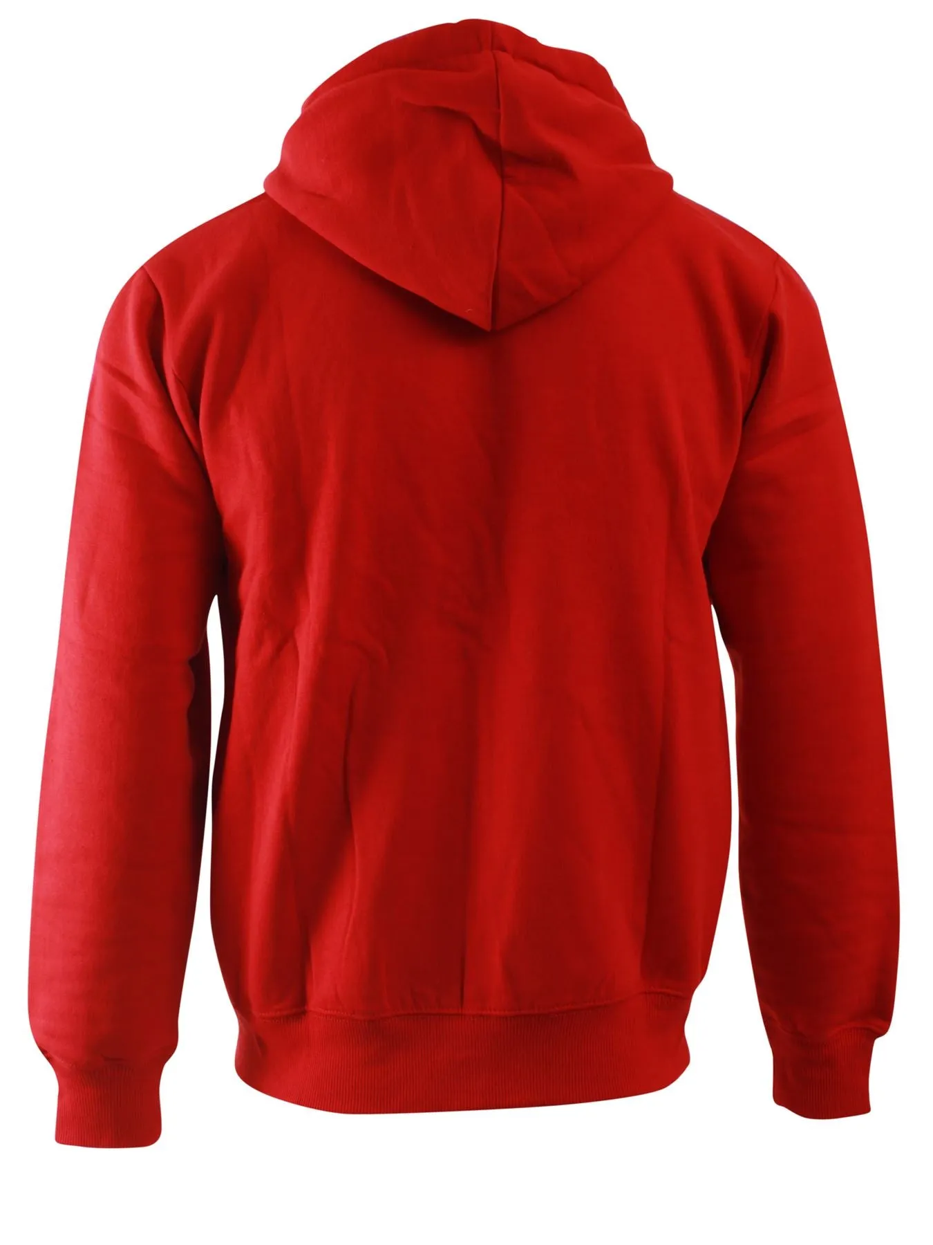 MENS PLAIN ZIPPED HOODIE