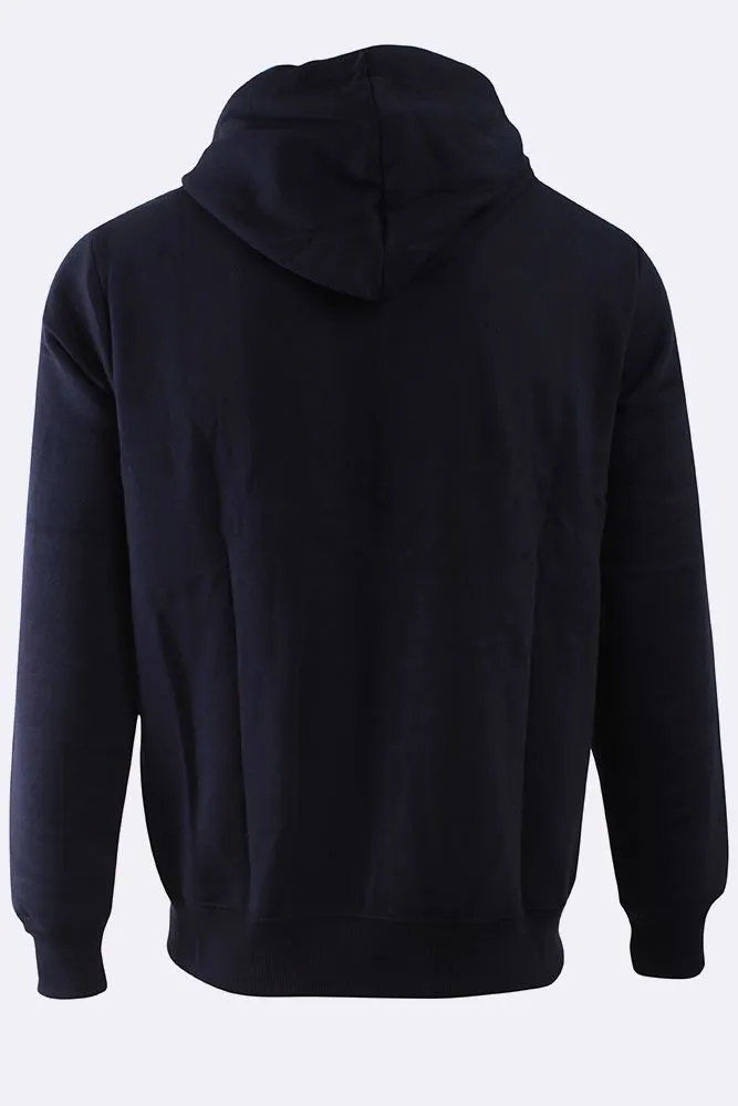 MENS PLAIN ZIPPED HOODIE