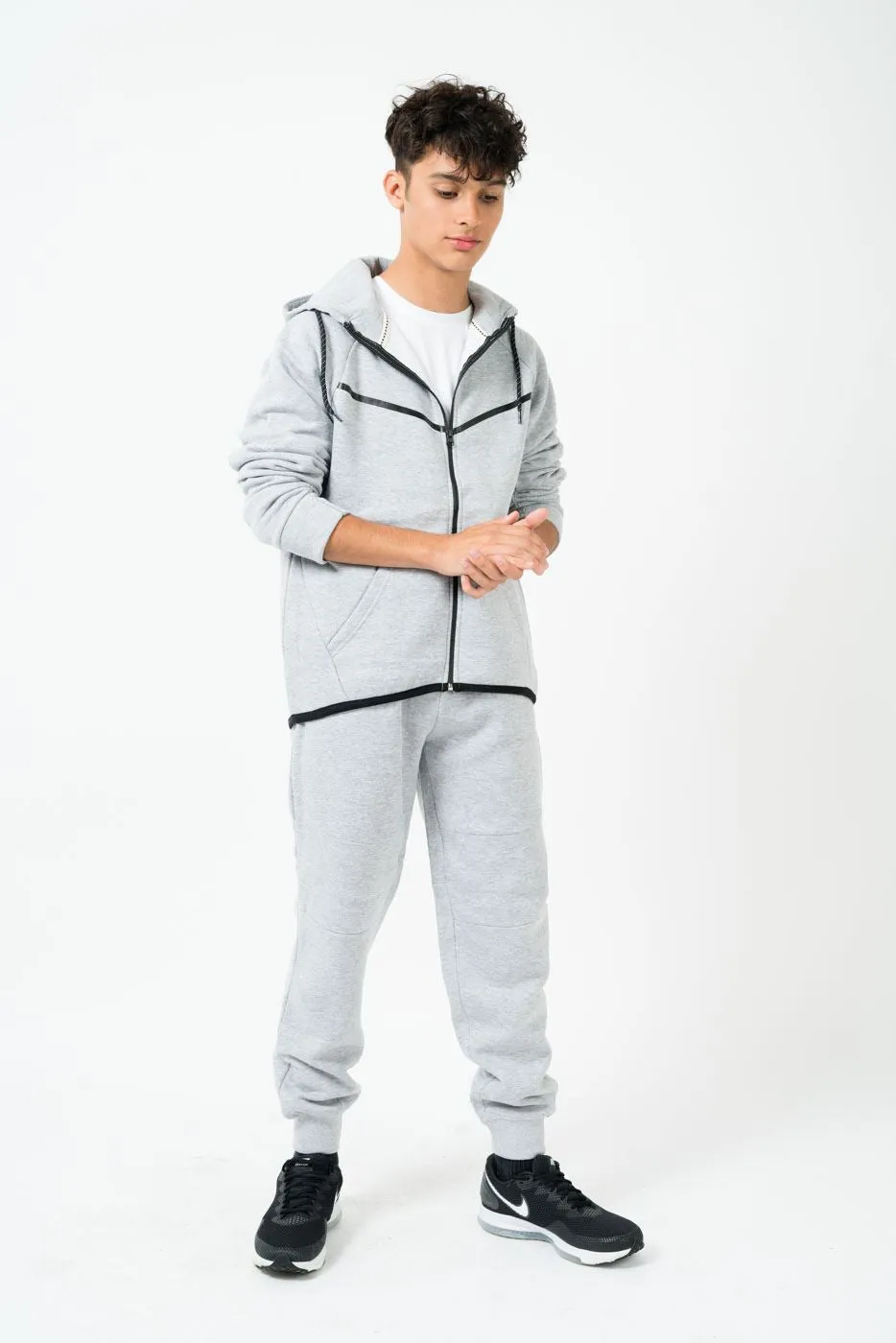 Mens Stripe Print Tracksuit