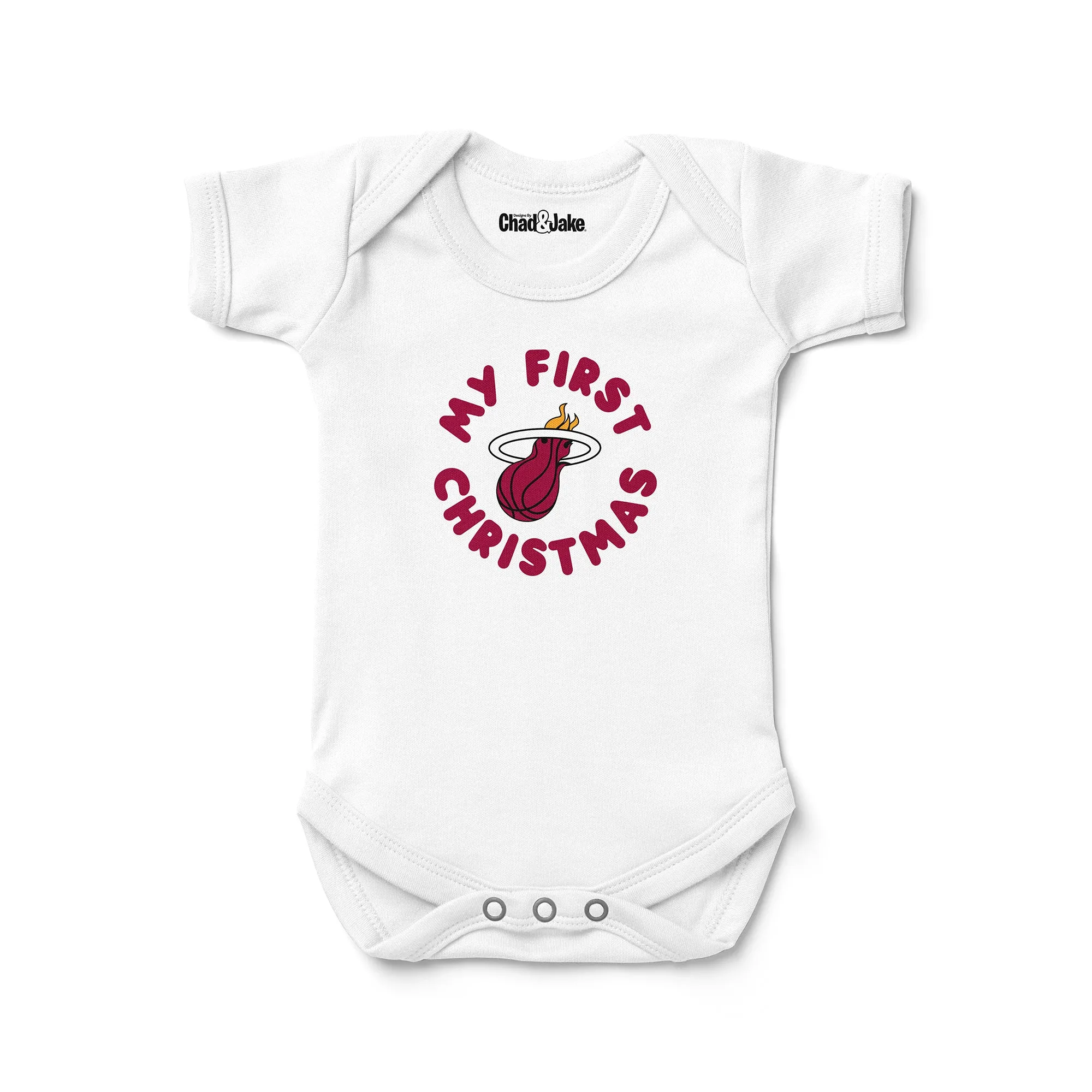 Miami Heat "My First Christmas" Bodysuit