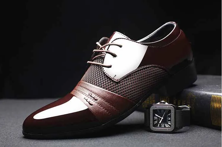 Neo Patented Leather Formal Dress Shoe