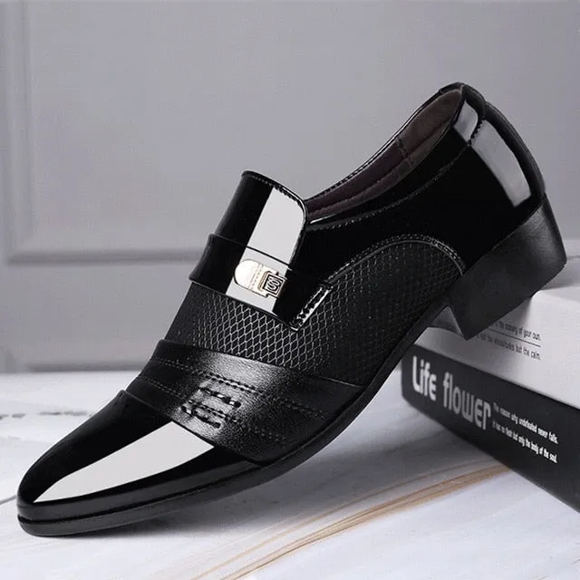 Neo Patented Leather Formal Dress Shoe