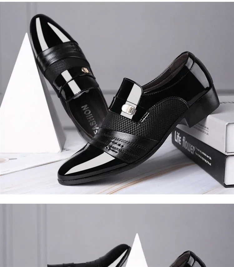 Neo Patented Leather Formal Dress Shoe