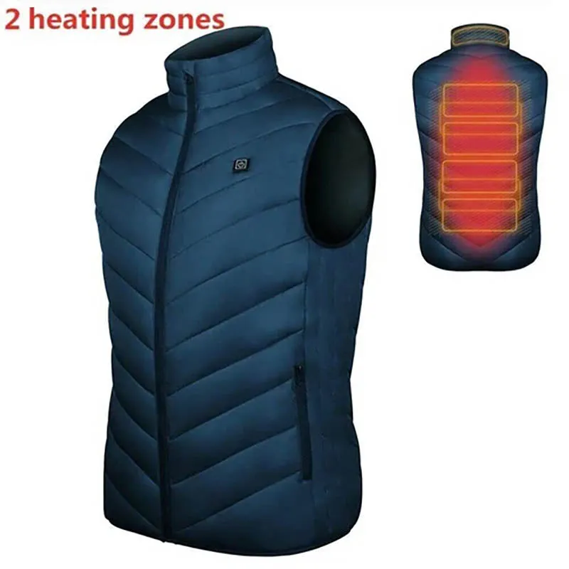 New Unisex Warming Heated Vest (9 Heating Zones)