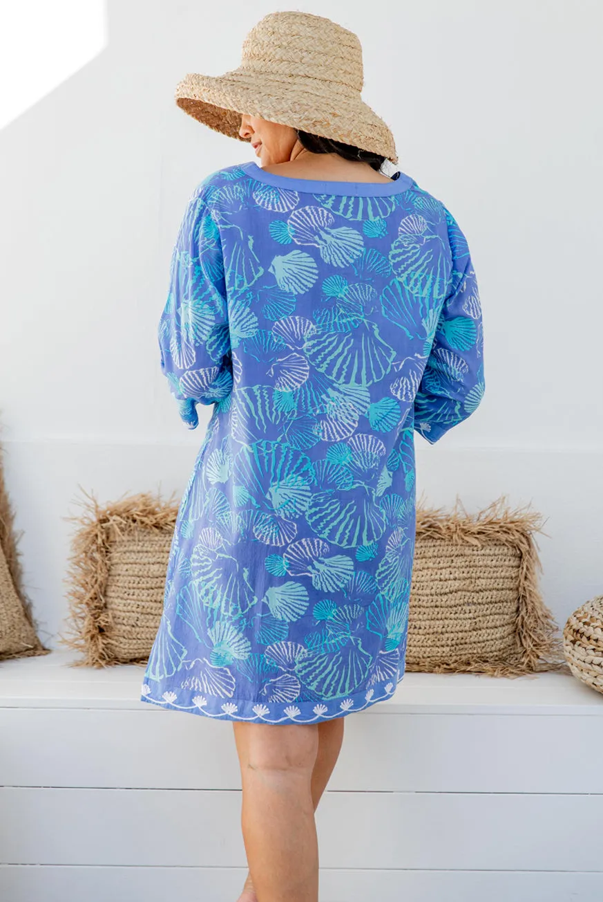 Ocean Floor Tunic Dress