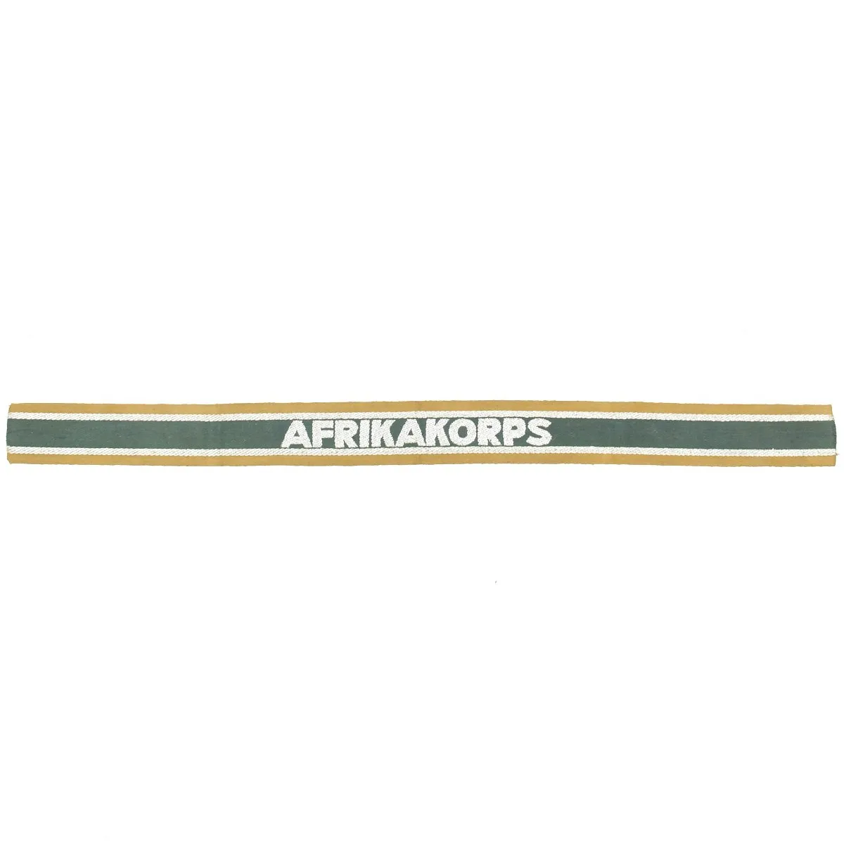 Original German WWII DAK Afrikakorps Cuff Title - Unissued