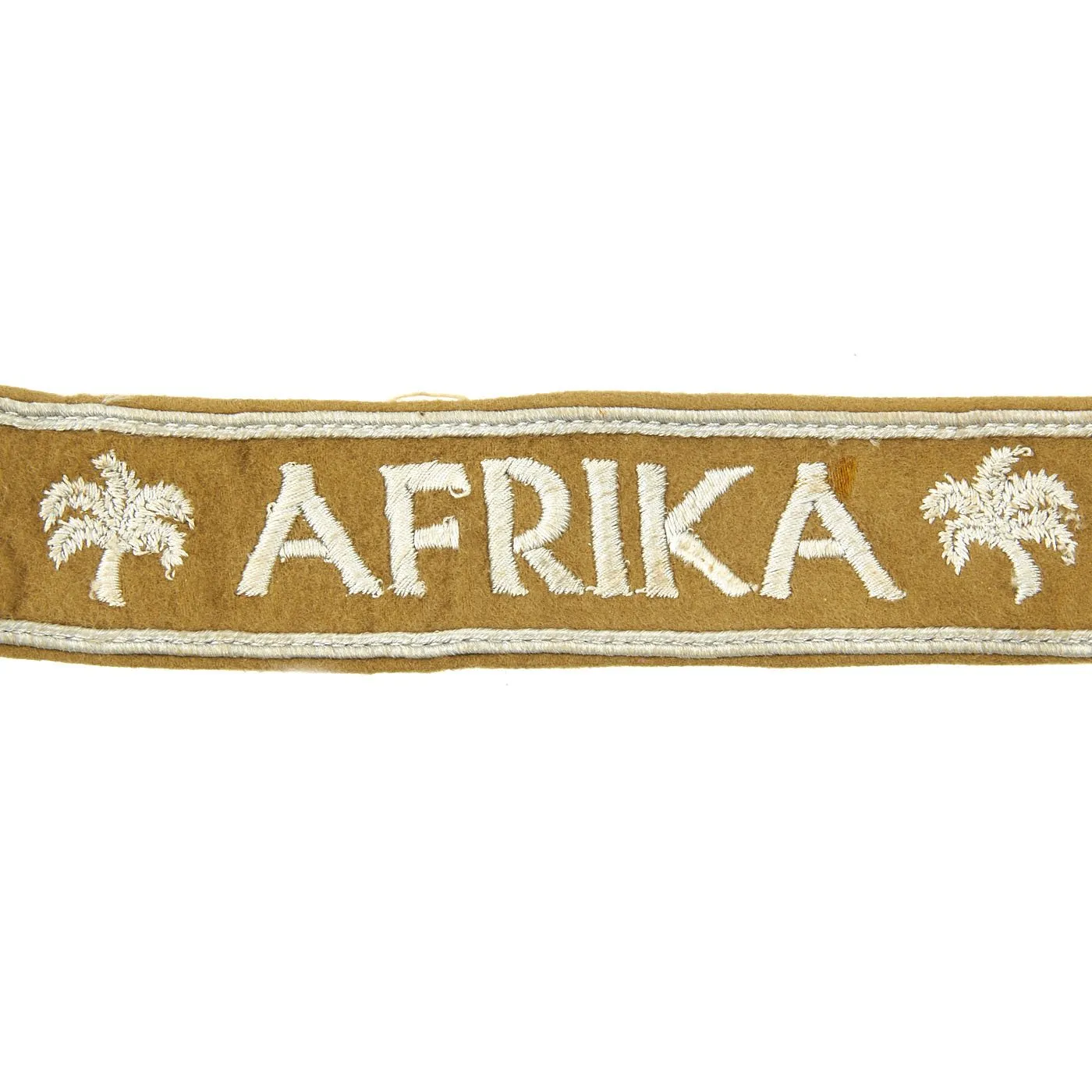 Original German WWII Deutsches Afrikakorps DAK Cuff Title - AFRIKA