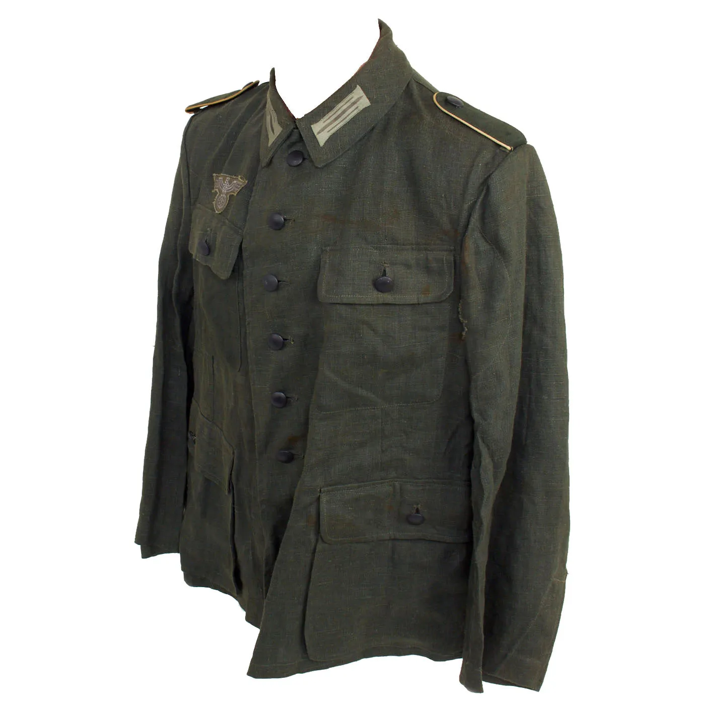 Original German WWII Heer Army Enlisted Man's Summer Tunic