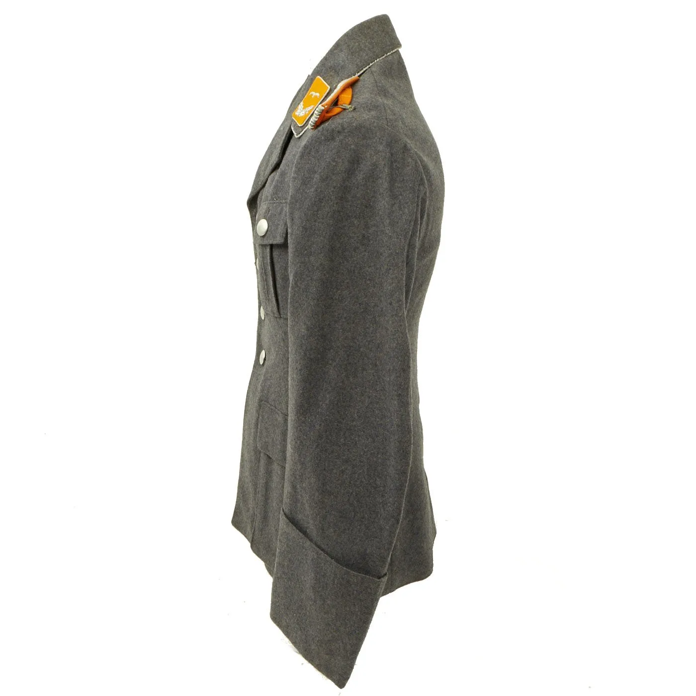 Original German WWII Luftwaffe Signals Leutnant Flight Blouse Fliegerbluse Tunic