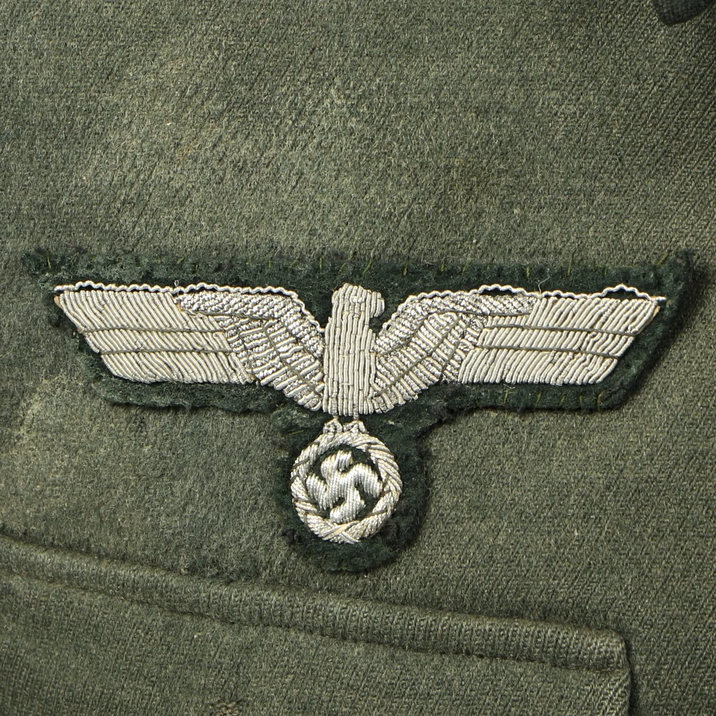 Original German WWII Named Heer Colonel's Waffenrock Tunic with Tank Destruction Badge