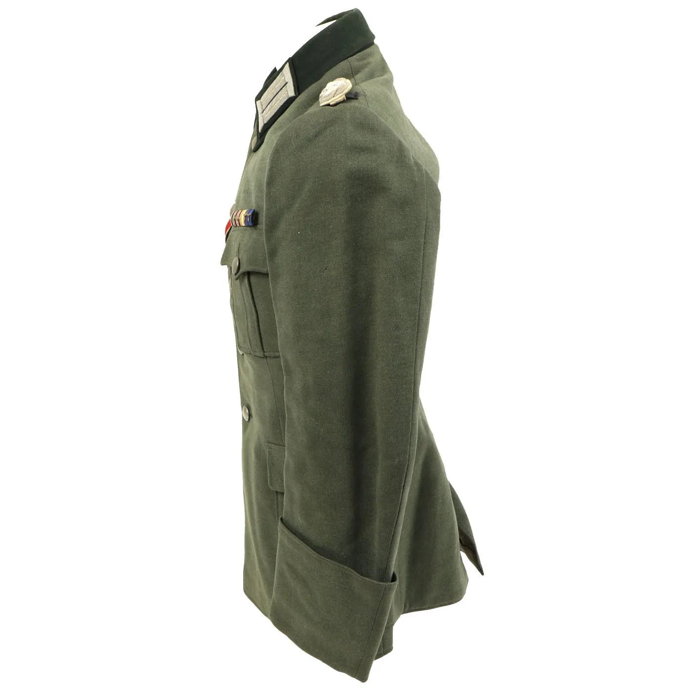 Original German WWII Named Heer Colonel's Waffenrock Tunic with Tank Destruction Badge