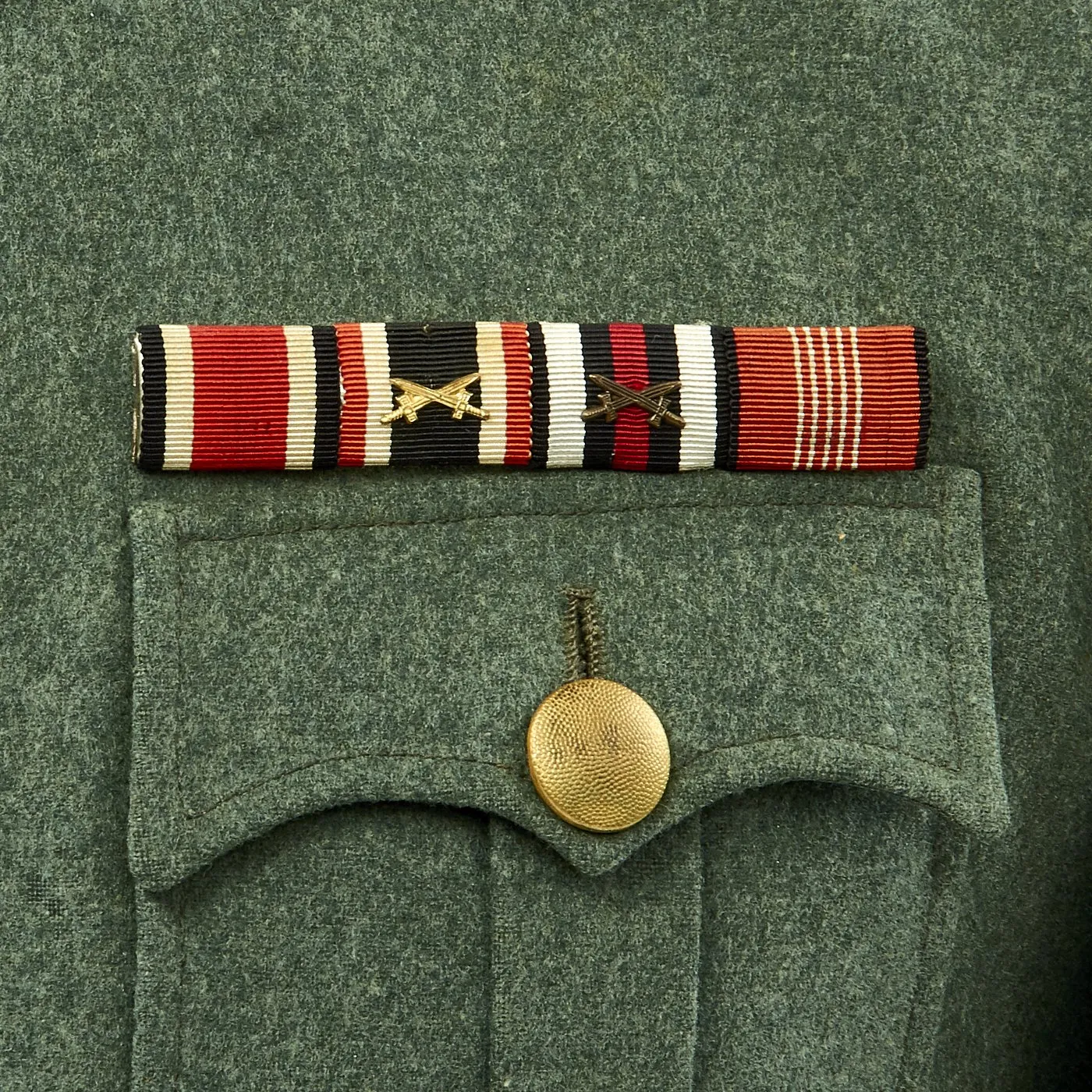 Original German WWII Named Identified Major General Uniform Set - Generalmajor Ernst Graewe