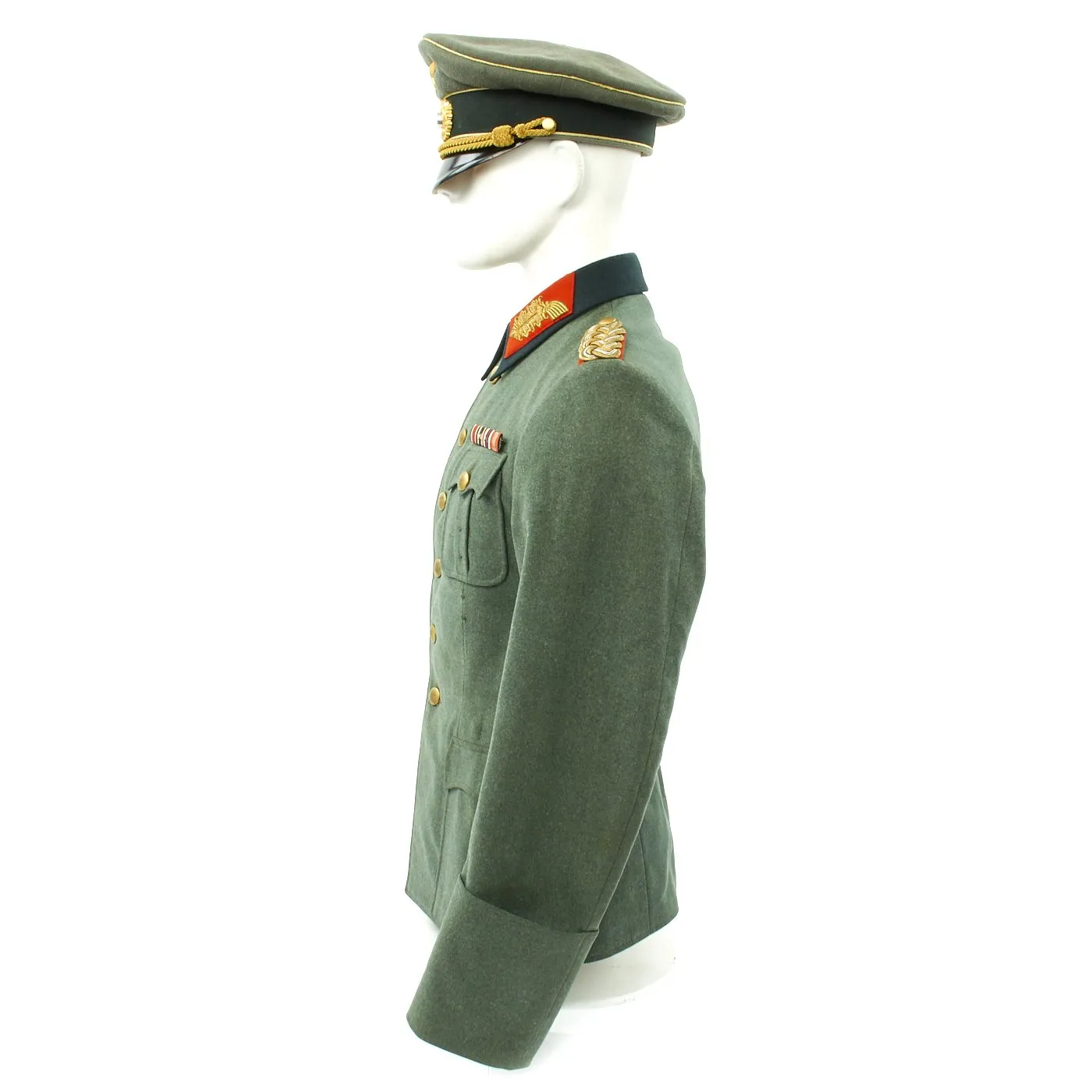 Original German WWII Named Identified Major General Uniform Set - Generalmajor Ernst Graewe