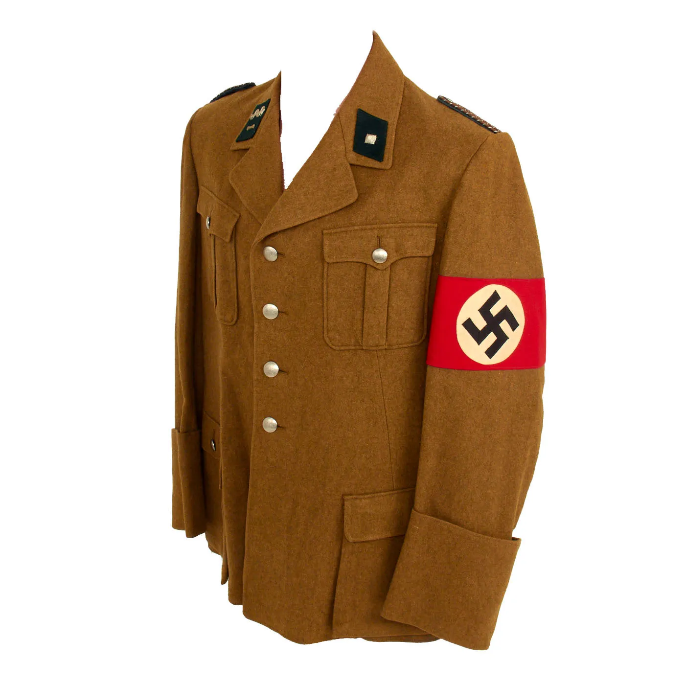 Original German WWII SA Kurpfalz Group SA-Scharführer Medical Dienstrock Service Tunic and Breeches