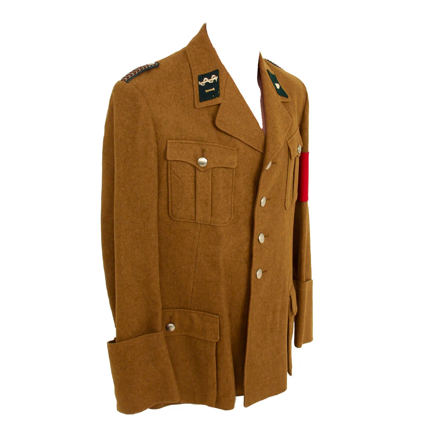 Original German WWII SA Kurpfalz Group SA-Scharführer Medical Dienstrock Service Tunic and Breeches