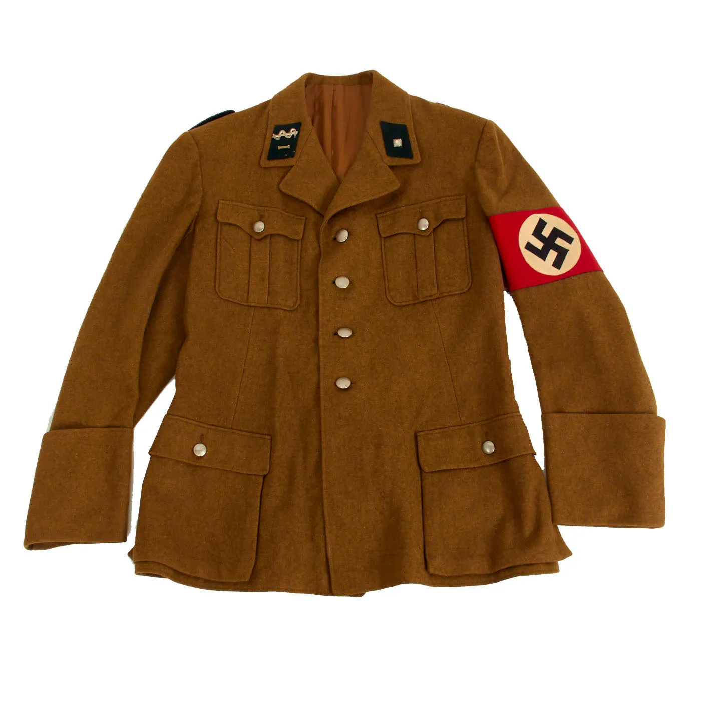 Original German WWII SA Kurpfalz Group SA-Scharführer Medical Dienstrock Service Tunic and Breeches