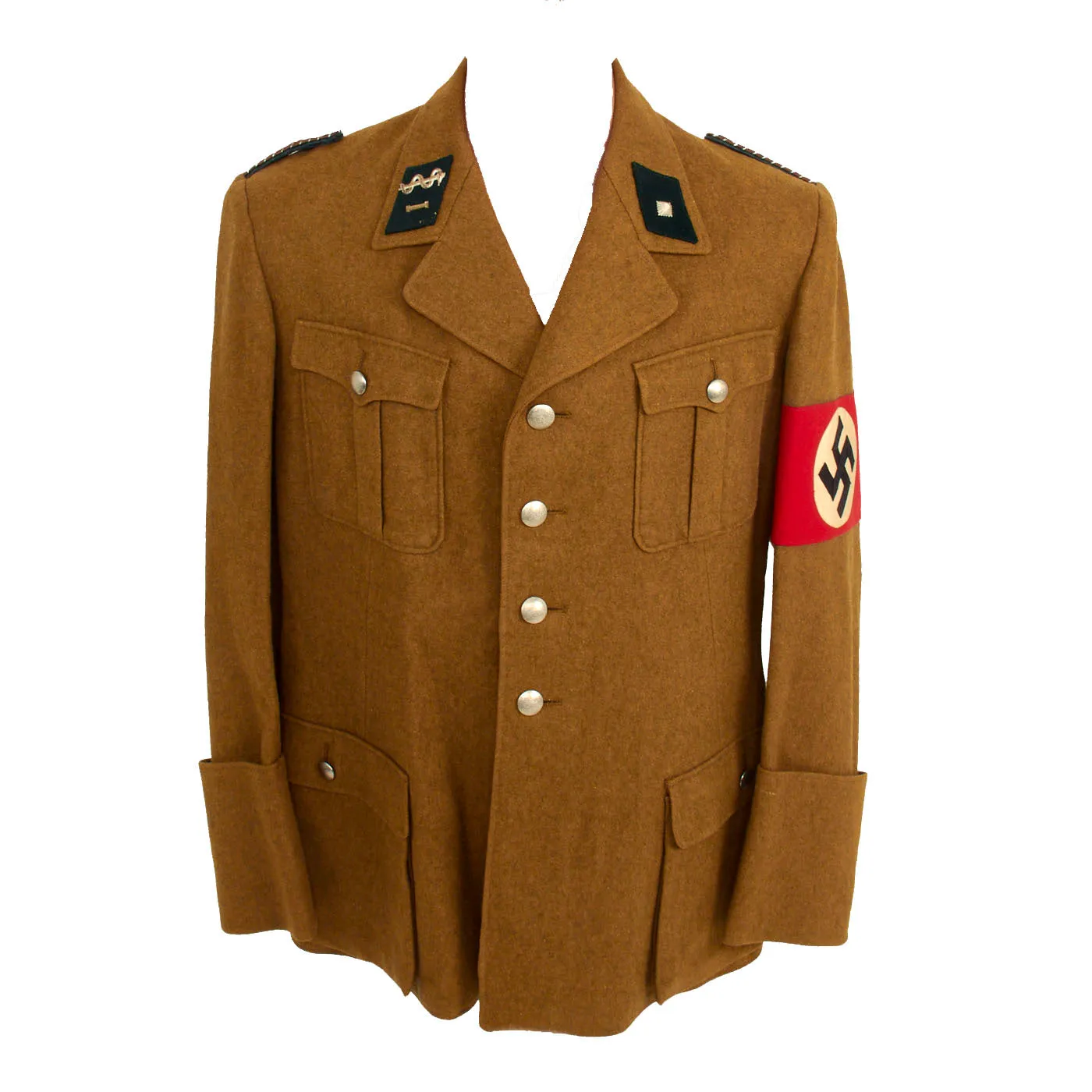 Original German WWII SA Kurpfalz Group SA-Scharführer Medical Dienstrock Service Tunic and Breeches