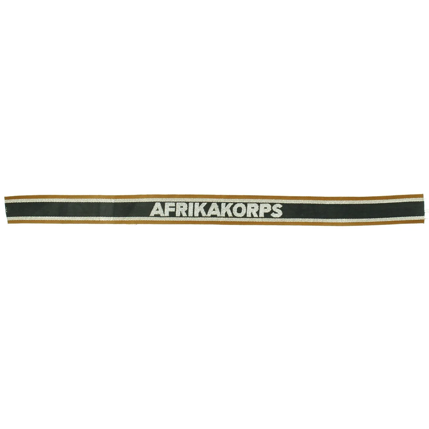 Original German WWII Unissued DAK Afrikakorps Cuff Title