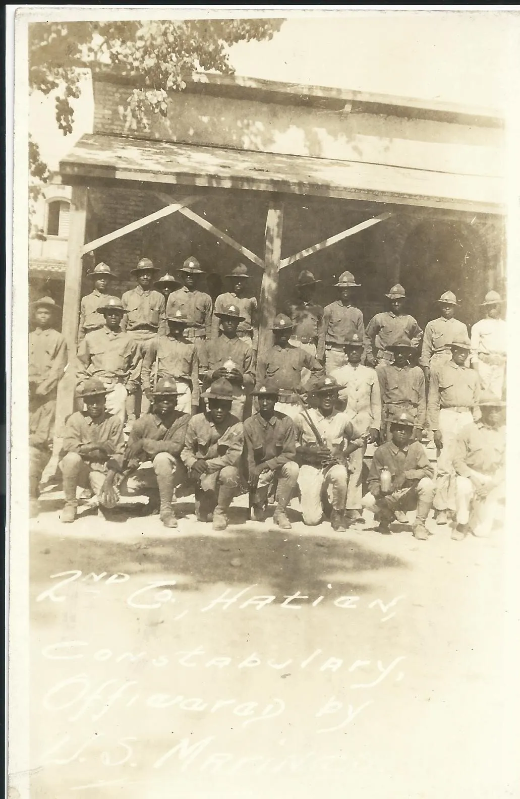 Original U.S. WWI 1915 Marine Haitian Constabulary Officer Edward E. Richard Named Grouping