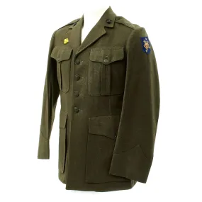 Original U.S. WWII USMC Marine Raider Named Tunic - Burkhart