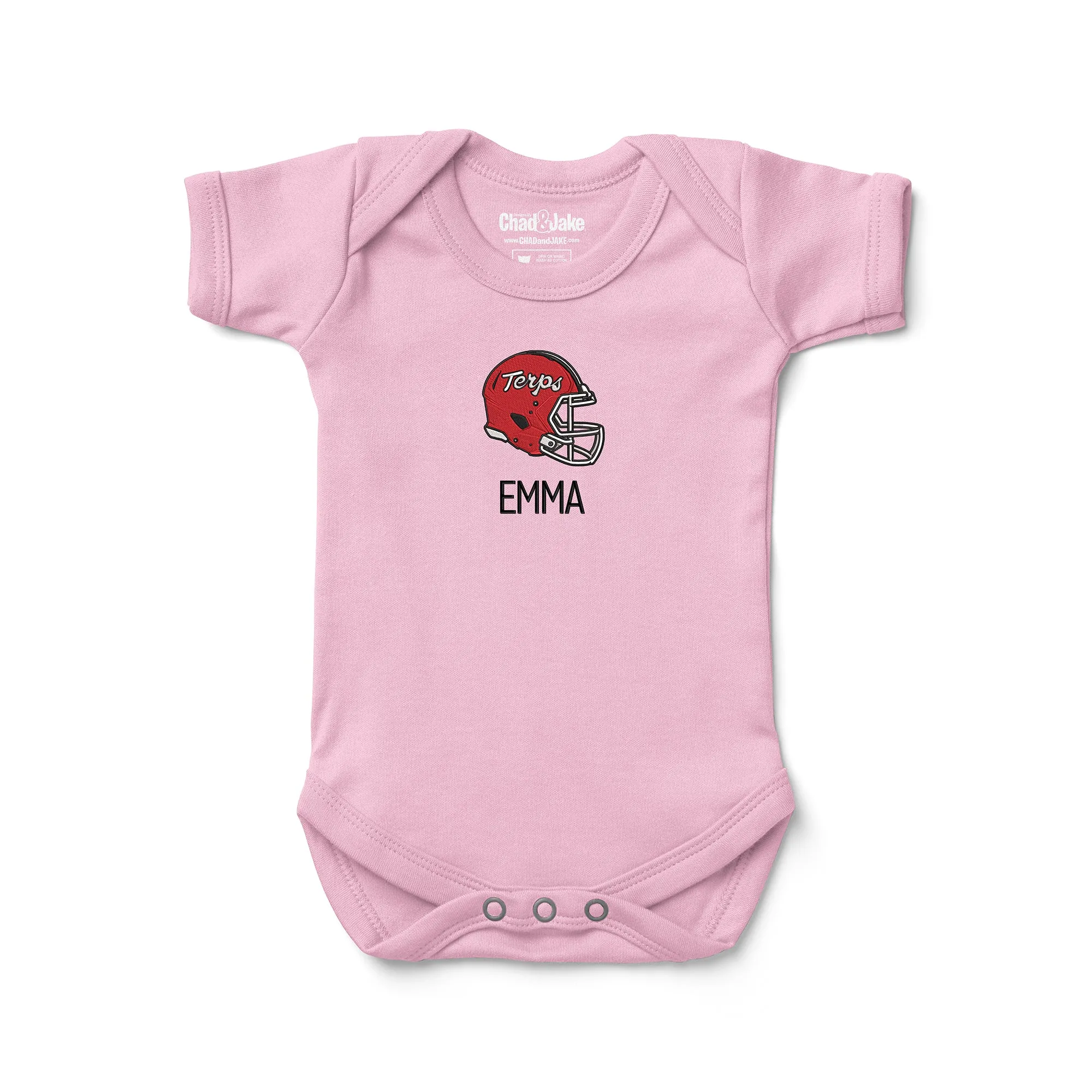 Personalized Maryland Terrapins Helmet Bodysuit