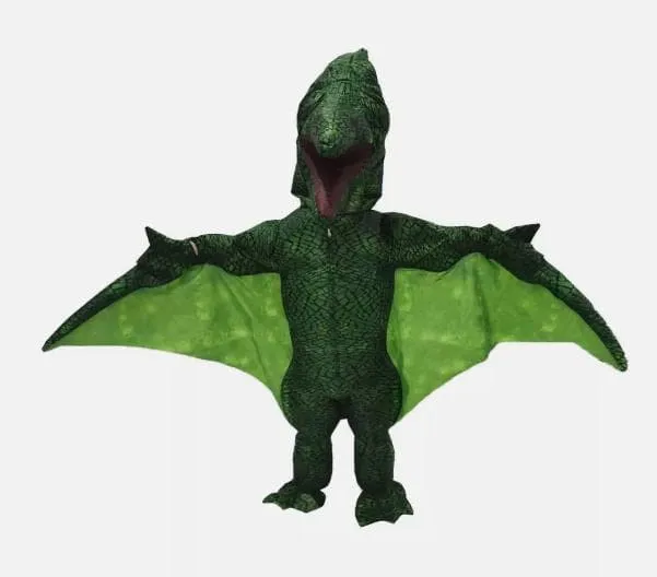 Photo Real Realistic Dino Pterodactyl Inflatable Costume Adult