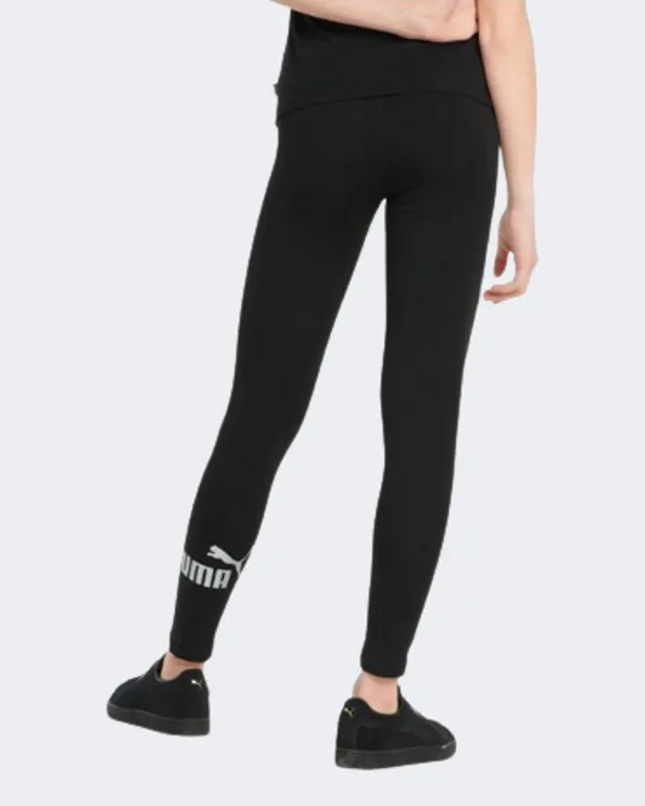 Puma Essentials  Logo Girls Lifestyle Tight Black