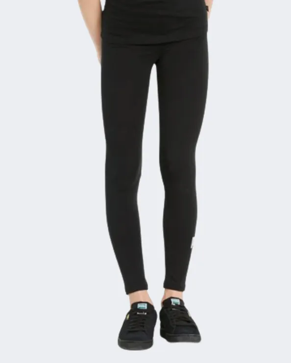 Puma Essentials  Logo Girls Lifestyle Tight Black