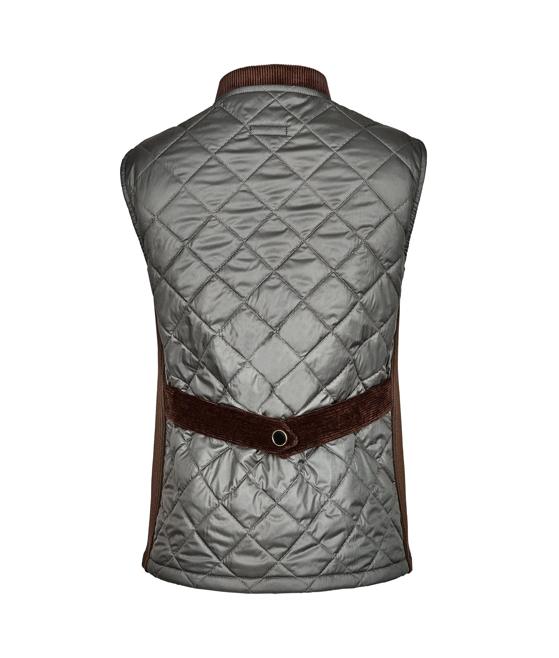 Quilted Gilet in Green