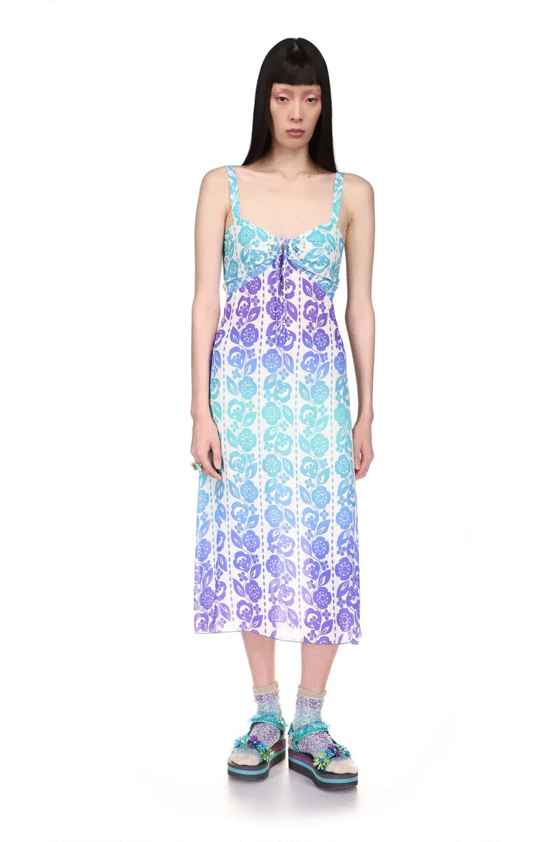 Radiant Ombre Slip Dress