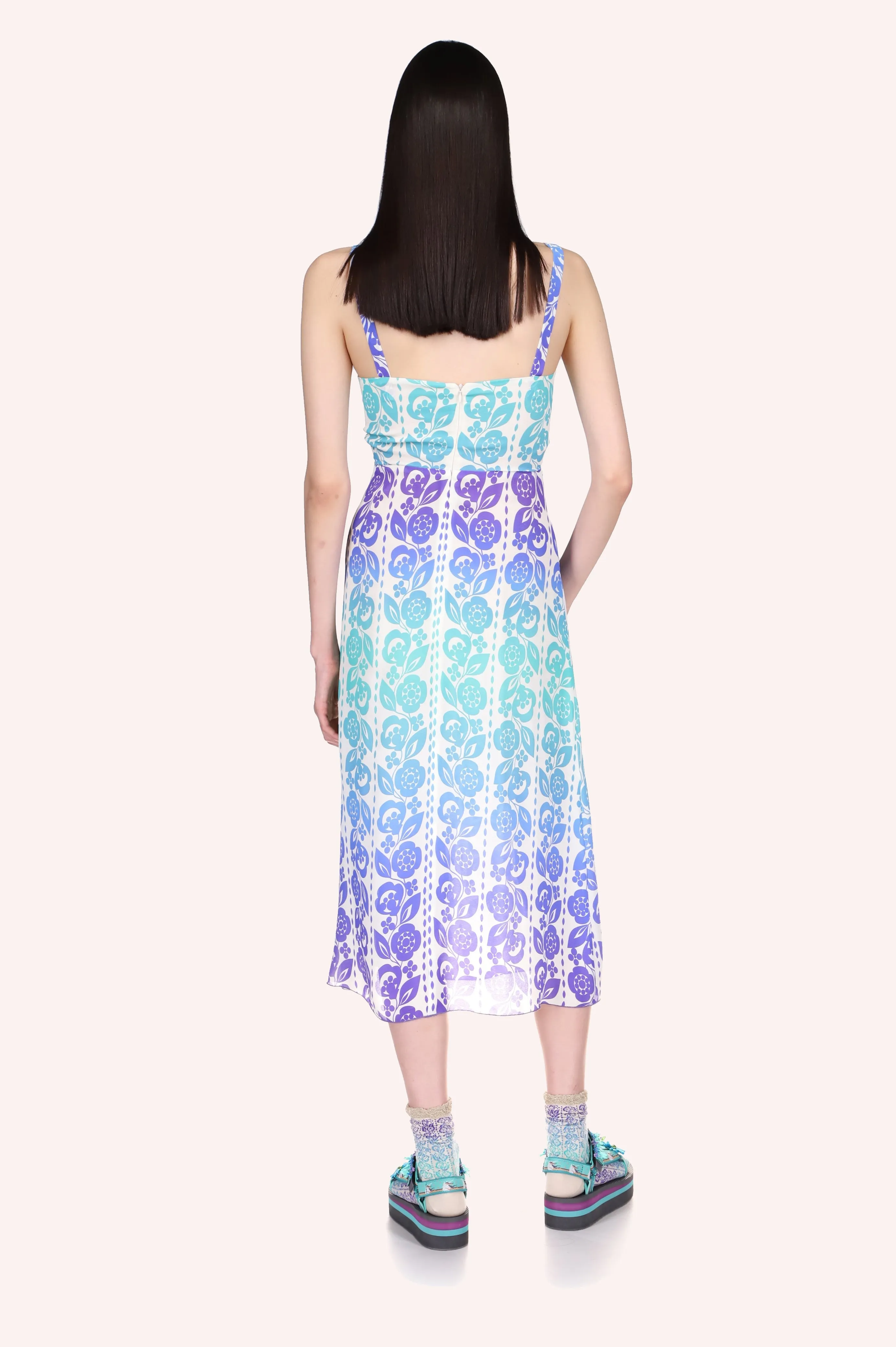 Radiant Ombre Slip Dress