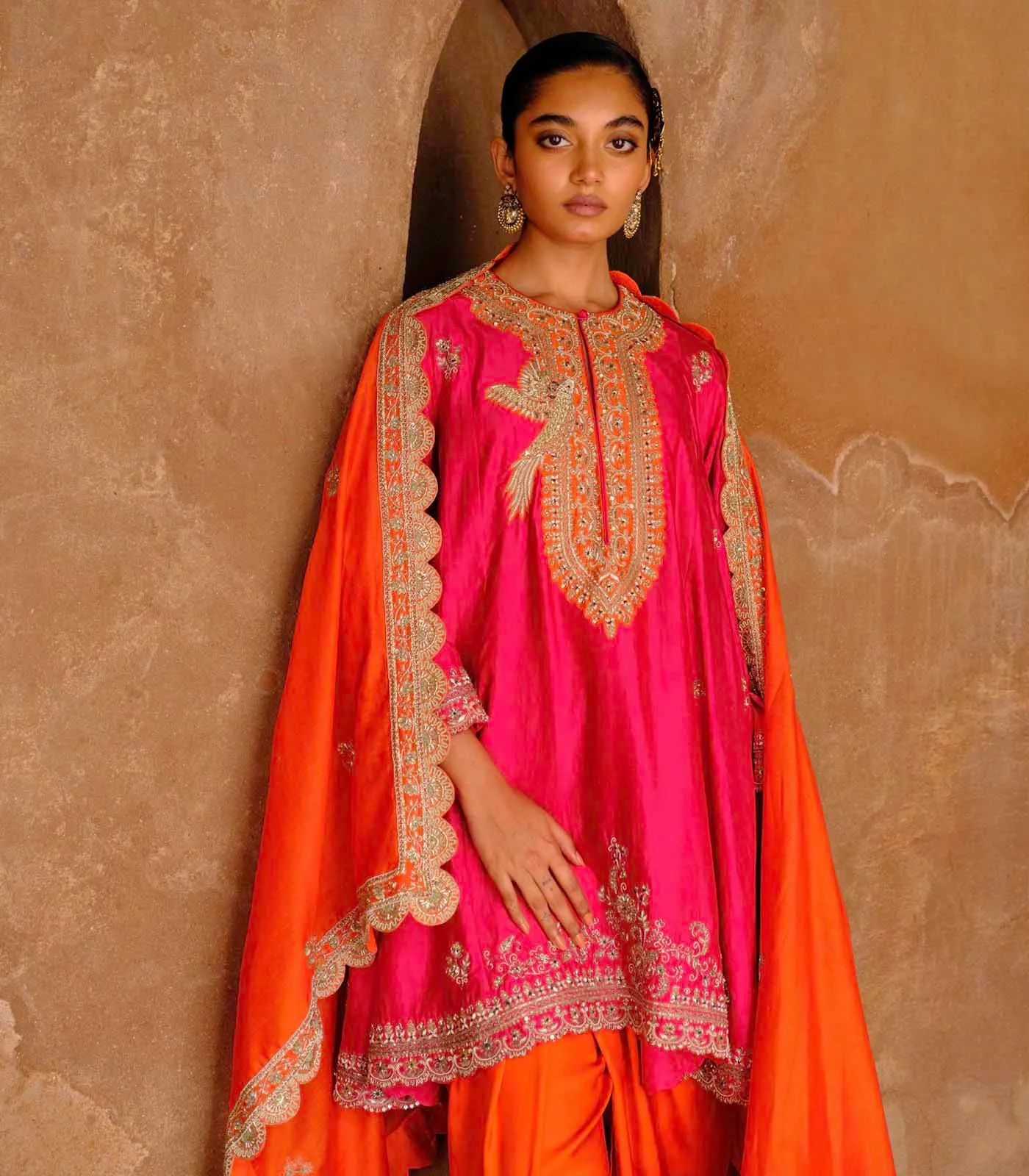 Rani Pink Tunic Set