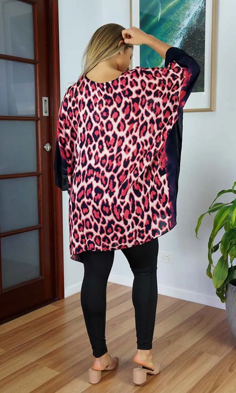 Rayon Tunic Short Leopard, More Colours