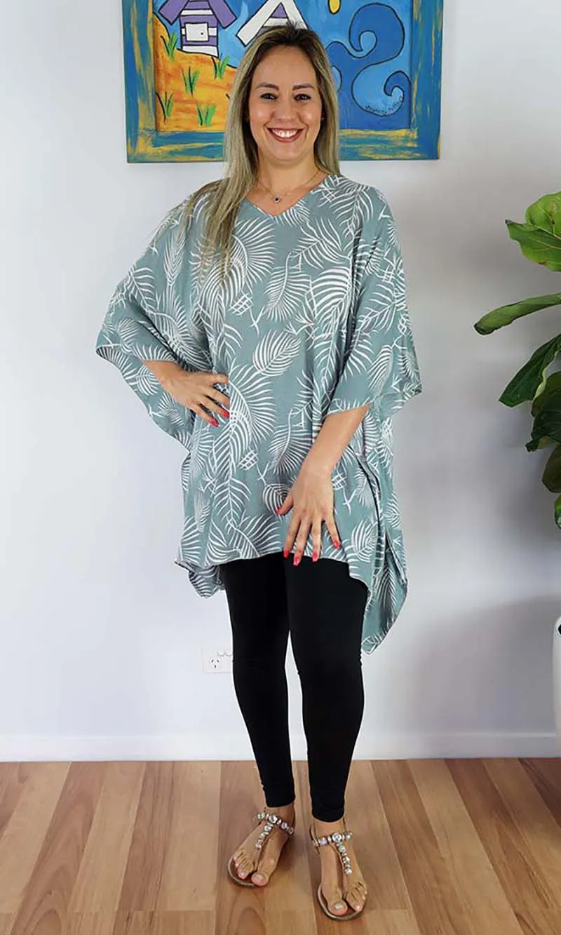 Rayon Tunic Short Palm Cove, More Colours