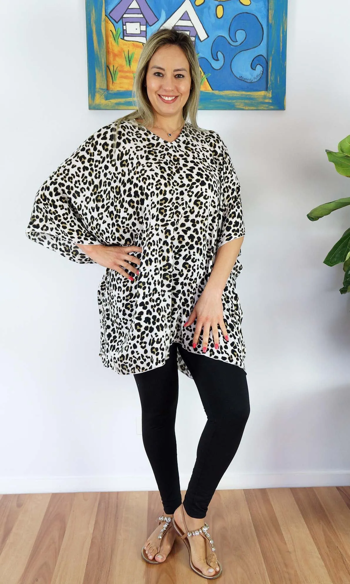 Rayon Tunic Short Safari, More Colours