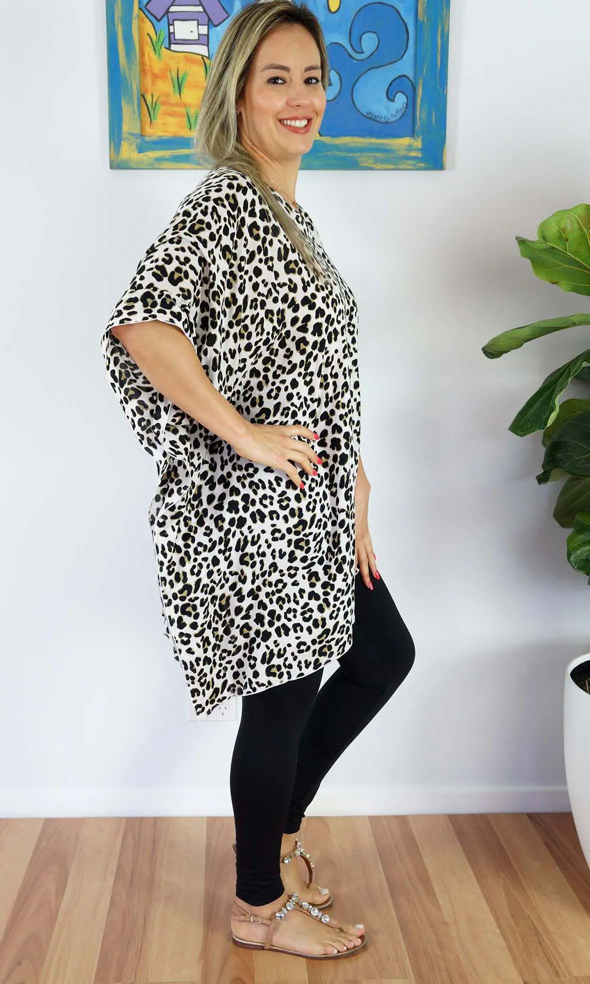 Rayon Tunic Short Safari, More Colours