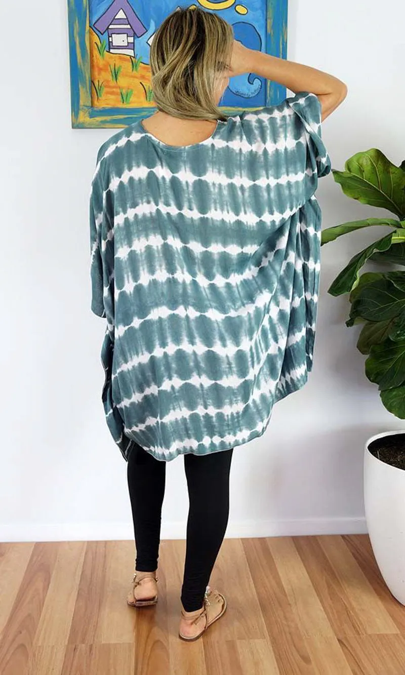 Rayon Tunic Short Shibori, More Colours