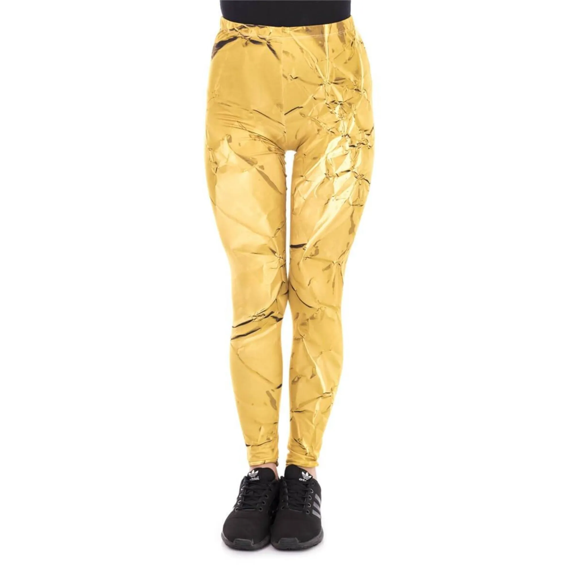 Regular Leggings (8-12 UK Size) - Gold Paper