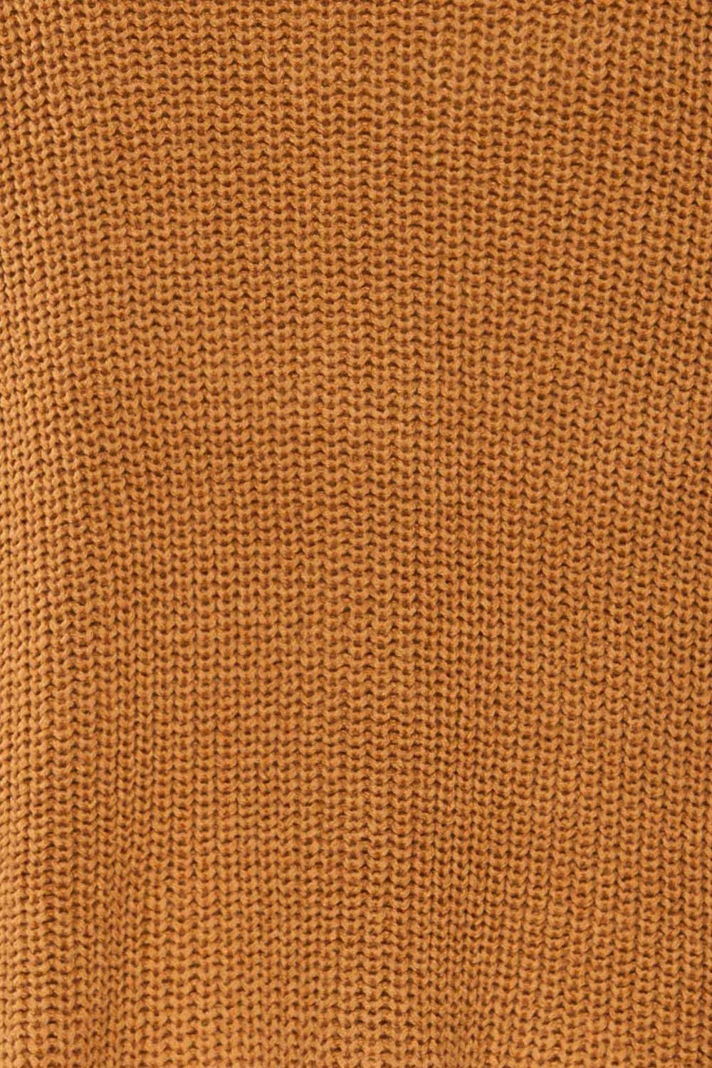 Rennes Caramel | Knit Turtleneck Sweater