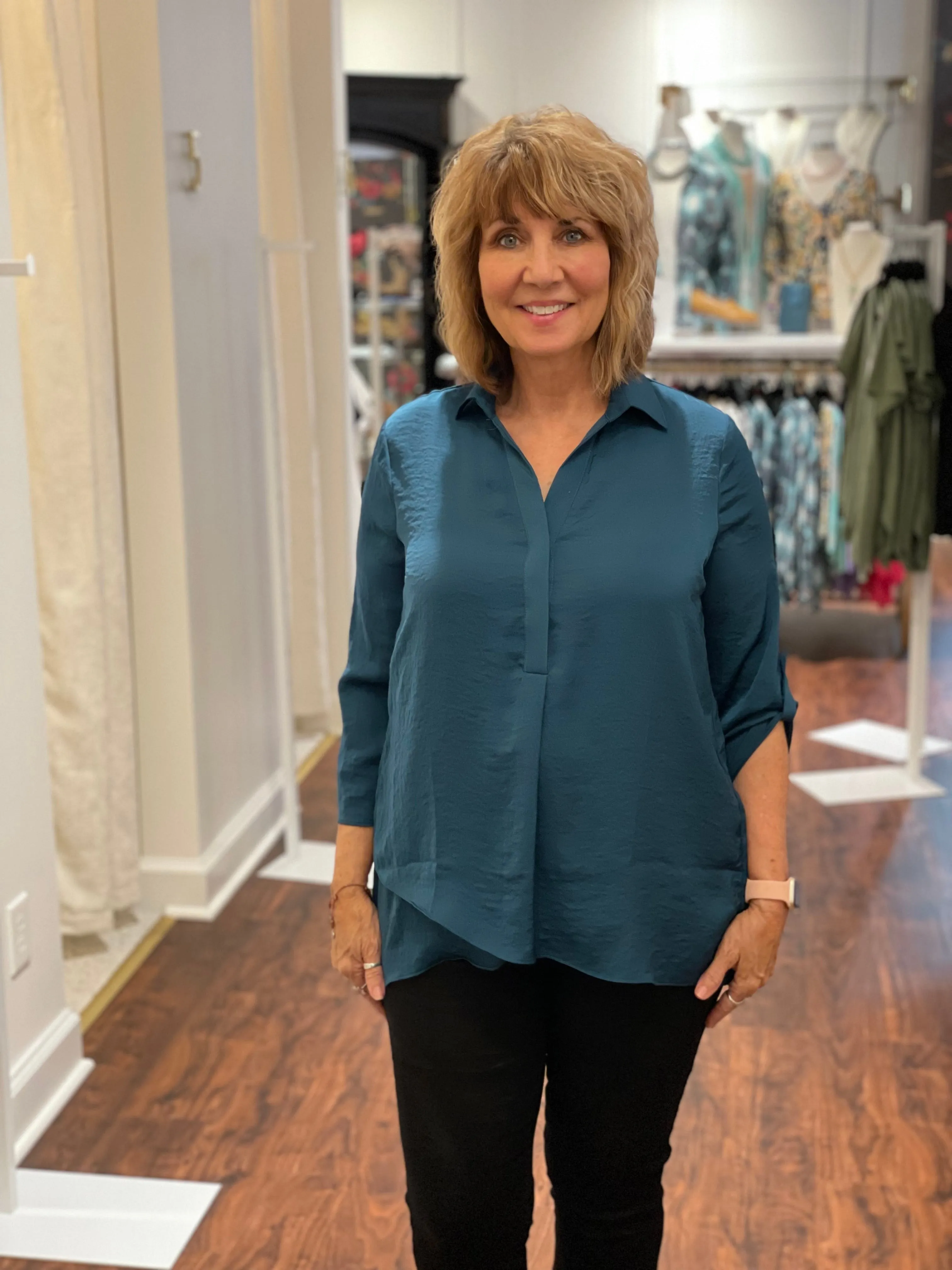 Renuar R5517 Airflow Blouse (NEW FALL COLORS!)