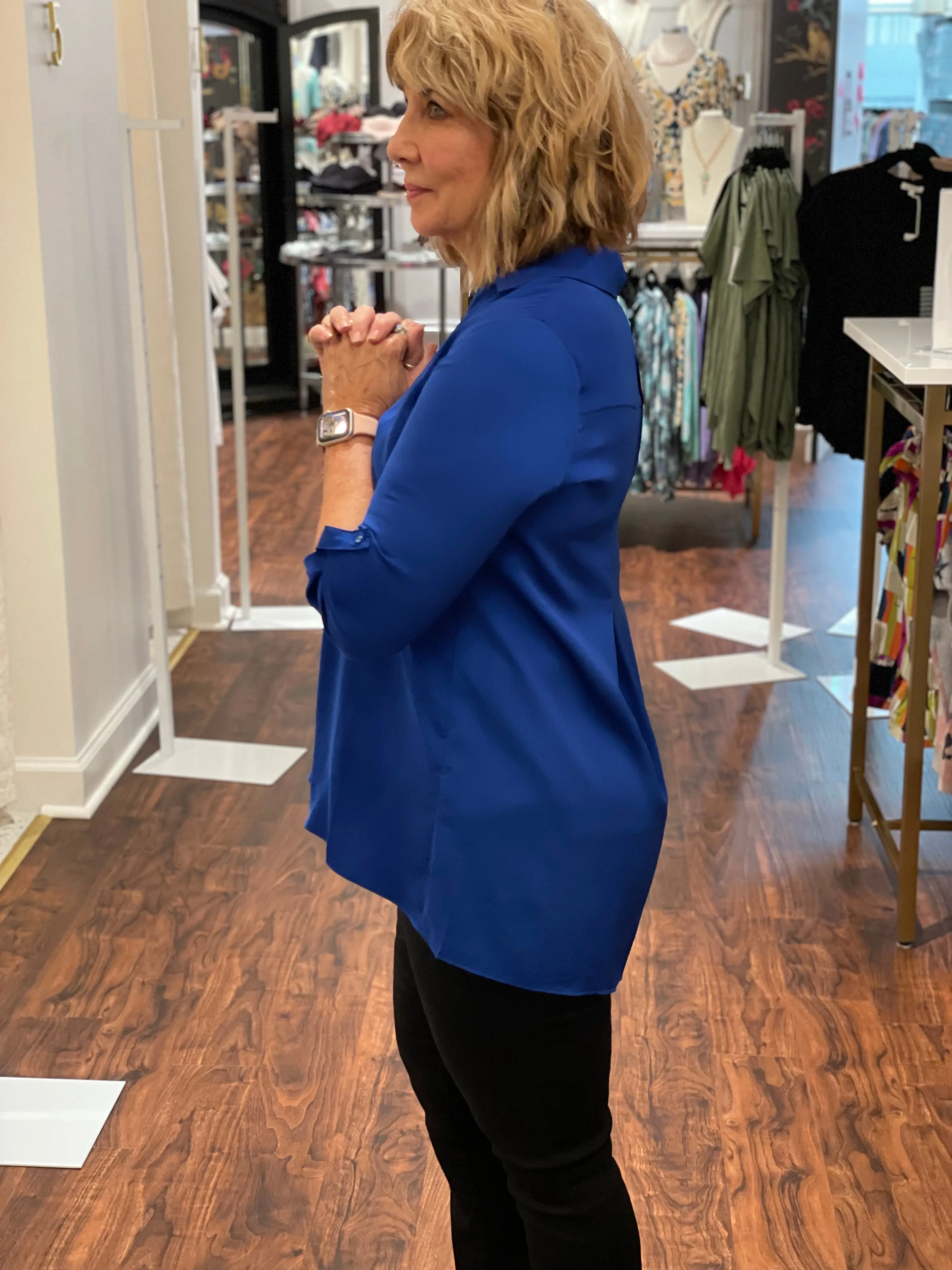 Renuar R5517 Airflow Blouse (NEW FALL COLORS!)